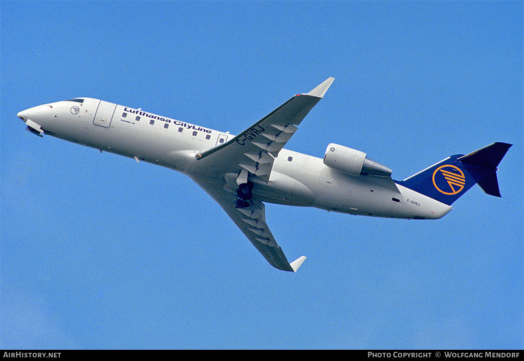 Aircraft Photo of C-GVRJ | Canadair CRJ-100ER (CL-600-2B19) | Lufthansa CityLine | AirHistory.net #524380