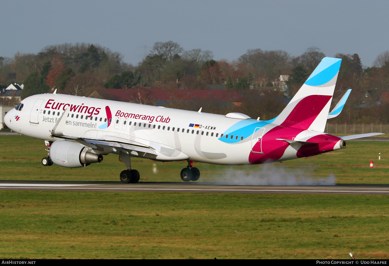 Aircraft Photo of D-AEWM | Airbus A320-214 | Eurowings | AirHistory.net #524381