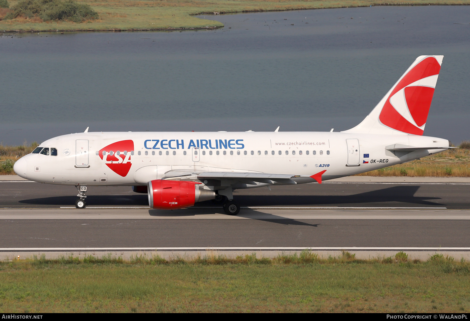 Aircraft Photo of OK-REQ | Airbus A319-112 | ČSA - Czech Airlines | AirHistory.net #524398