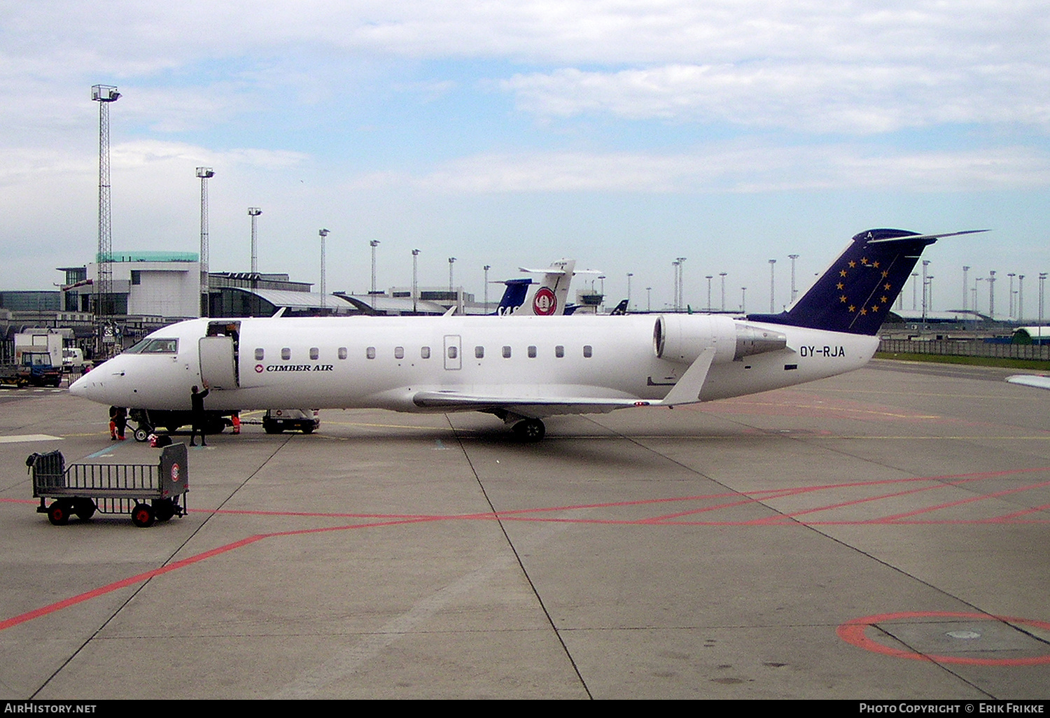 Aircraft Photo of OY-RJA | Bombardier CRJ-200LR (CL-600-2B19) | Cimber Air | AirHistory.net #524403
