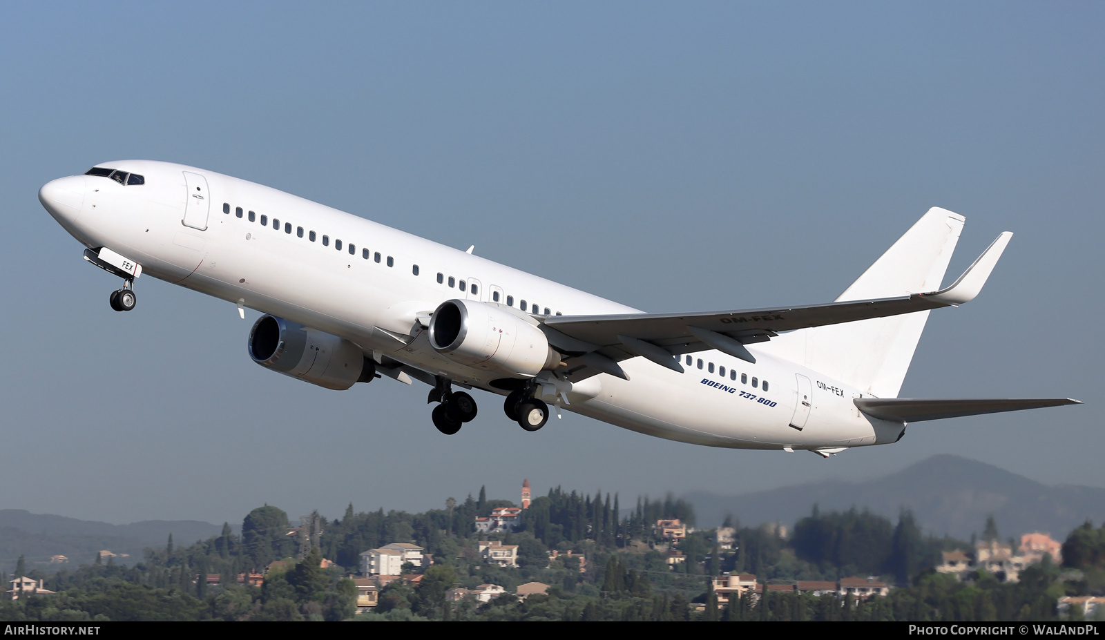 Aircraft Photo of OM-FEX | Boeing 737-8Q8 | AirHistory.net #524404
