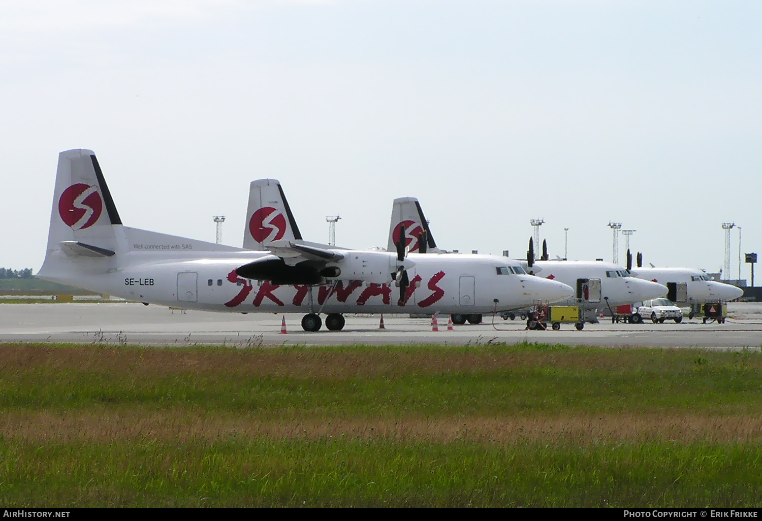 Aircraft Photo of SE-LEB | Fokker 50 | Skyways | AirHistory.net #524405