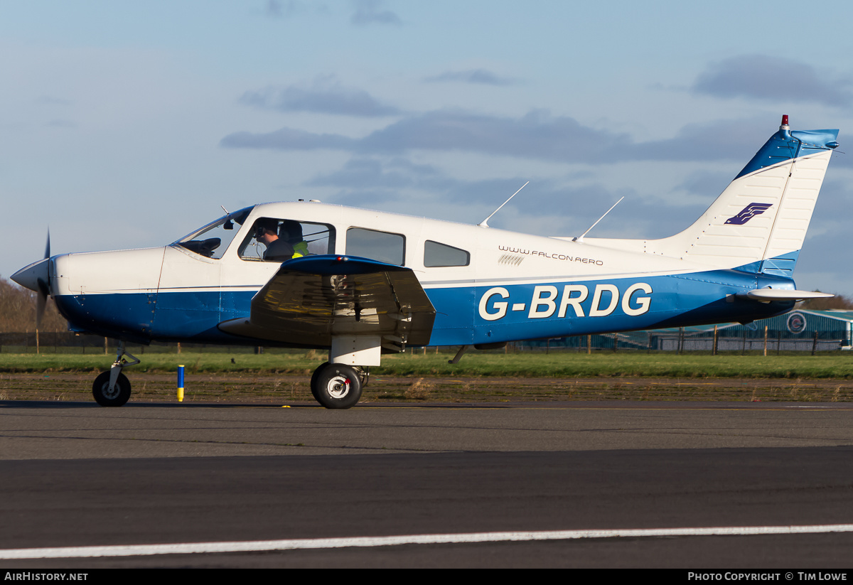 Aircraft Photo of G-BRDG | Piper PA-28-161 Cherokee Warrior II | Falcon Flying Services | AirHistory.net #524419