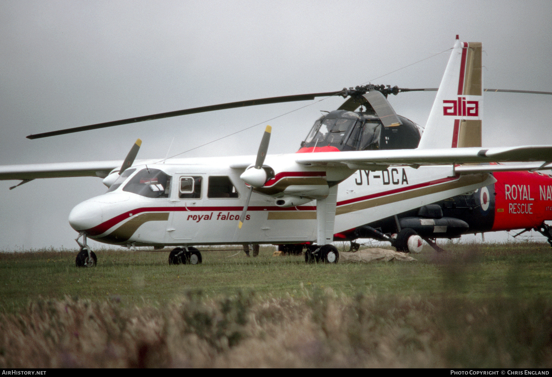 Aircraft Photo of JY-DCA | Britten-Norman BN-2B-21 Islander | Alia - The Royal Jordanian Airline | AirHistory.net #524440