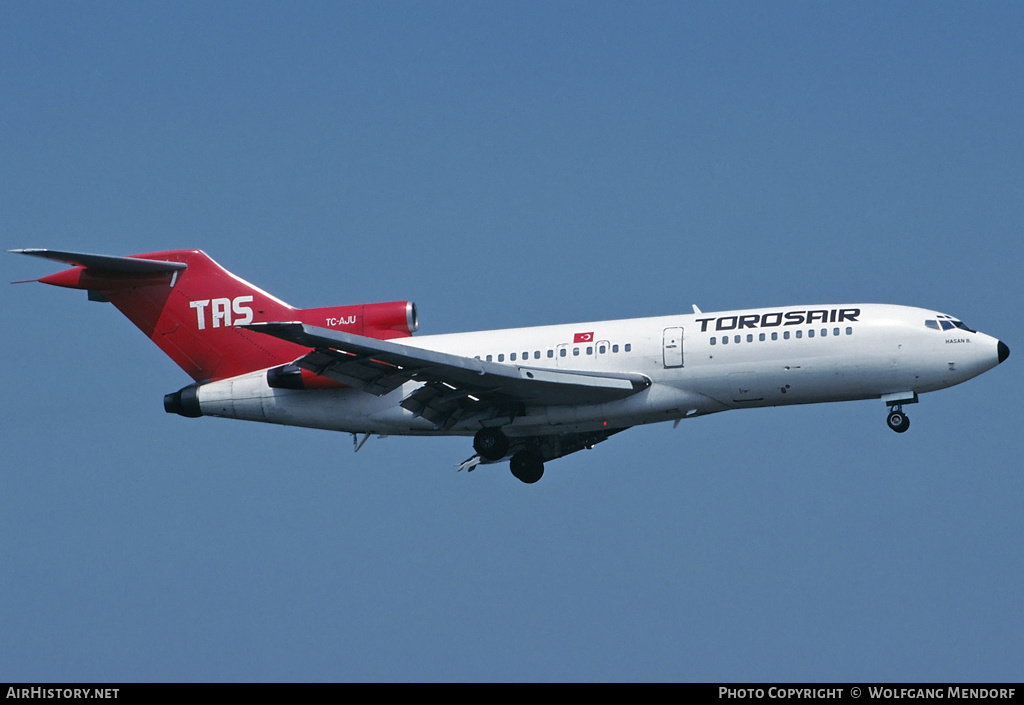 Aircraft Photo of TC-AJU | Boeing 727-81 | Torosair | AirHistory.net #524452