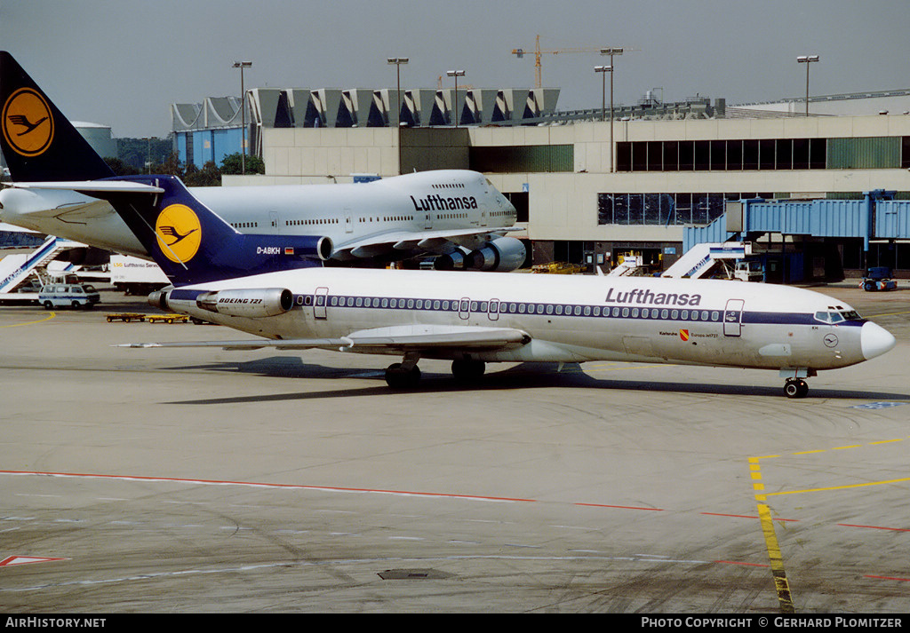 Aircraft Photo of D-ABKH | Boeing 727-230/Adv | Lufthansa | AirHistory.net #524455