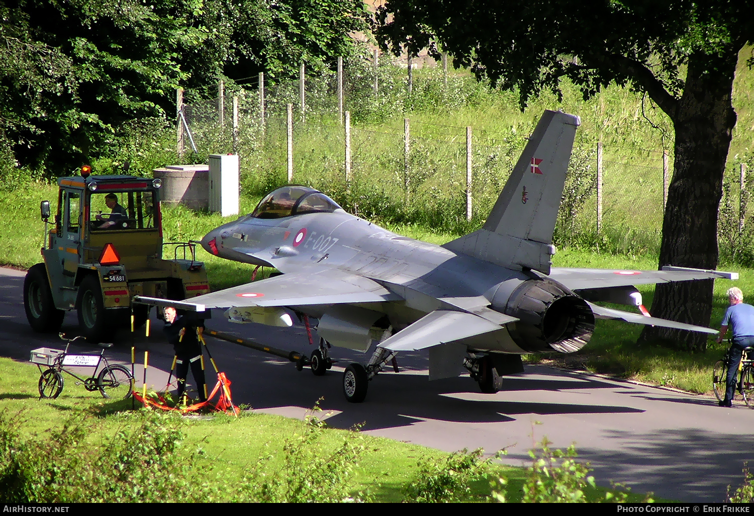 Aircraft Photo of E-007 | General Dynamics F-16AM Fighting Falcon | Denmark - Air Force | AirHistory.net #524457