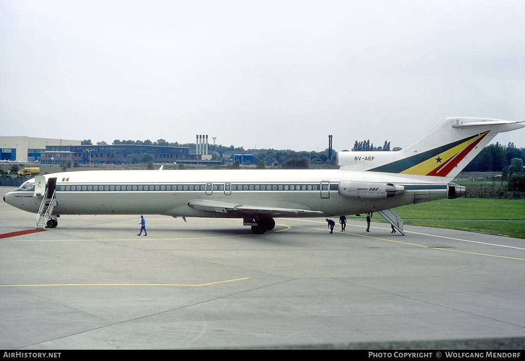 Aircraft Photo of 6V-AEF | Boeing 727-2M1/Adv | Senegal Government | AirHistory.net #524459