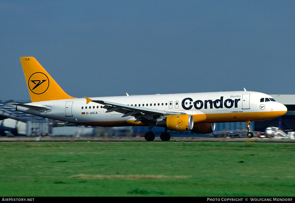 Aircraft Photo of D-AICA | Airbus A320-212 | Condor Berlin | AirHistory.net #524469