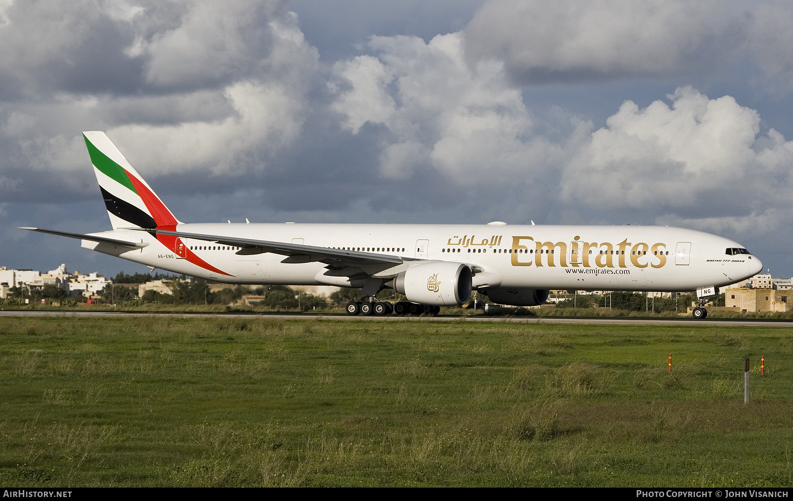 Aircraft Photo of A6-ENG | Boeing 777-31H/ER | Emirates | AirHistory.net #524482