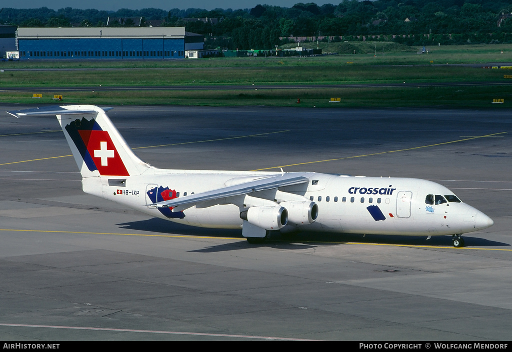 Aircraft Photo of HB-IXP | British Aerospace Avro 146-RJ100 | Crossair | AirHistory.net #524496