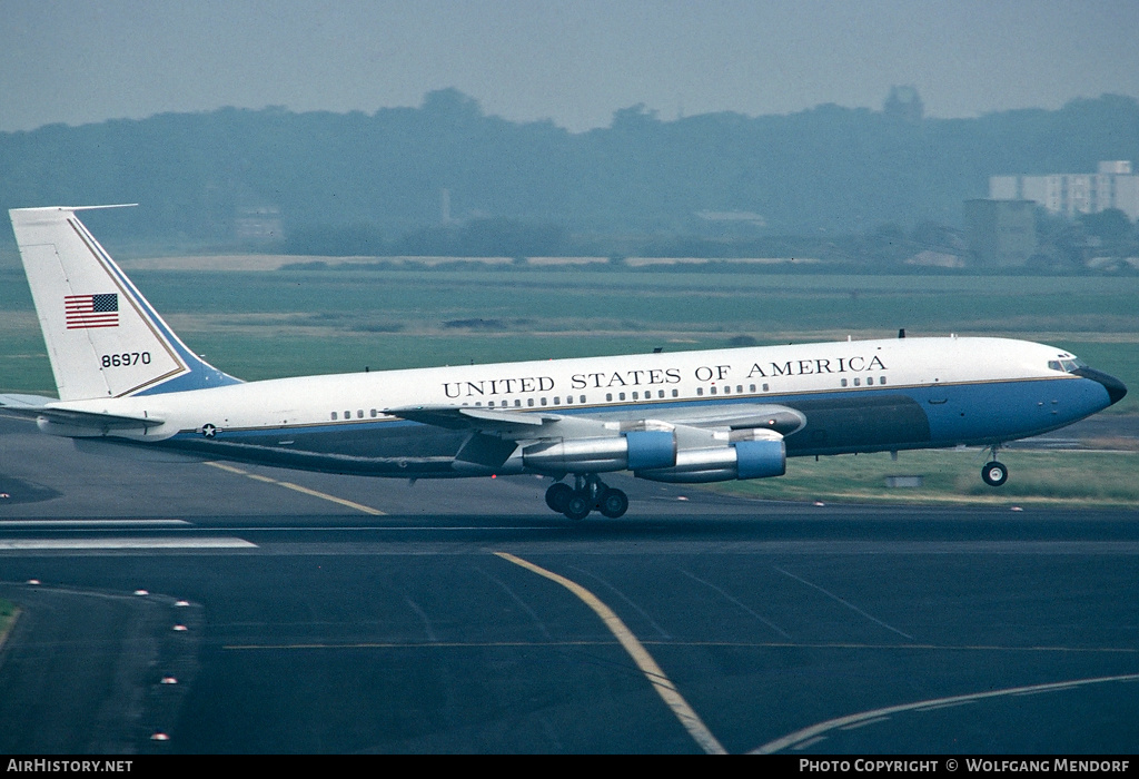 Aircraft Photo of 58-6970 / 86970 | Boeing VC-137B (707-153B) | USA - Air Force | AirHistory.net #524498