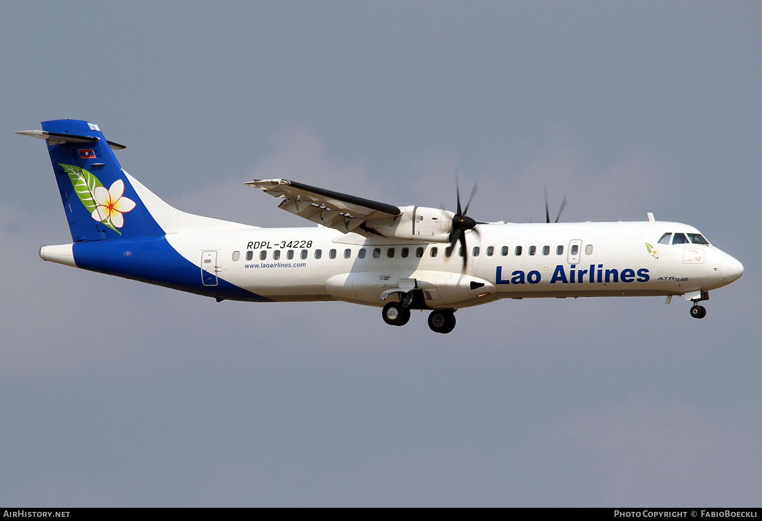 Aircraft Photo of RDPL-34228 | ATR ATR-72-600 (ATR-72-212A) | Lao Airlines | AirHistory.net #524507