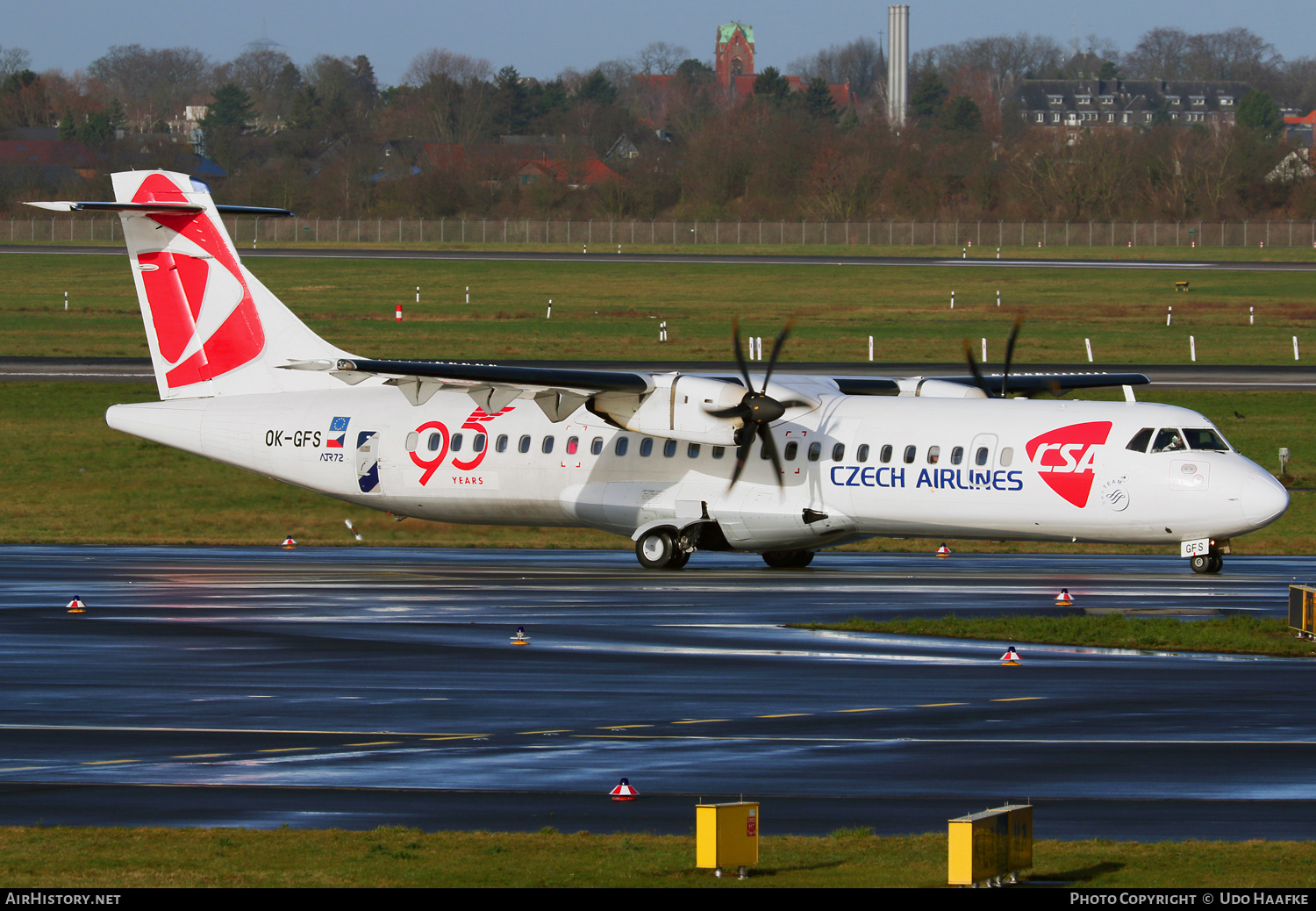Aircraft Photo of OK-GFS | ATR ATR-72-500 (ATR-72-212A) | ČSA - Czech Airlines | AirHistory.net #524514