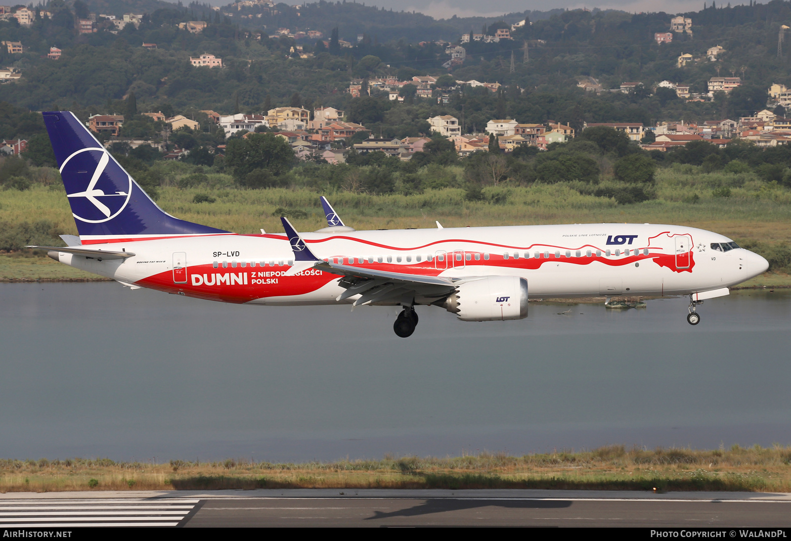 Aircraft Photo of SP-LVD | Boeing 737-8 Max 8 | LOT Polish Airlines - Polskie Linie Lotnicze | AirHistory.net #524546