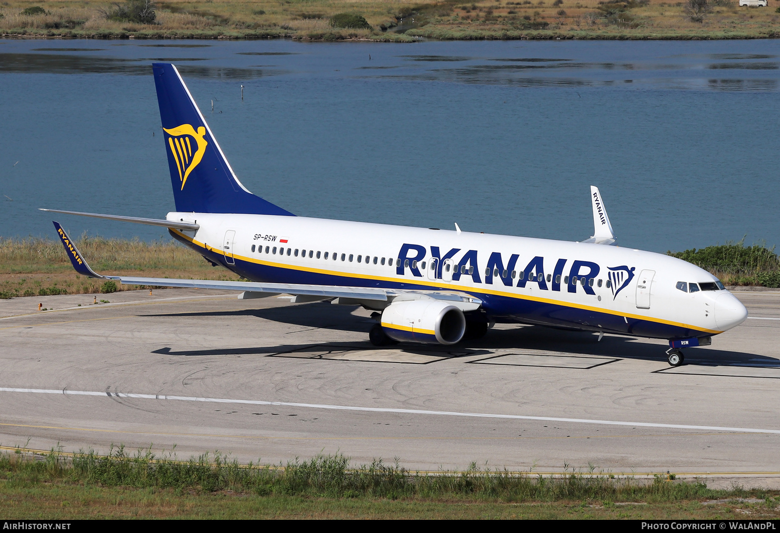 Aircraft Photo of SP-RSW | Boeing 737-800 | Ryanair | AirHistory.net #524550