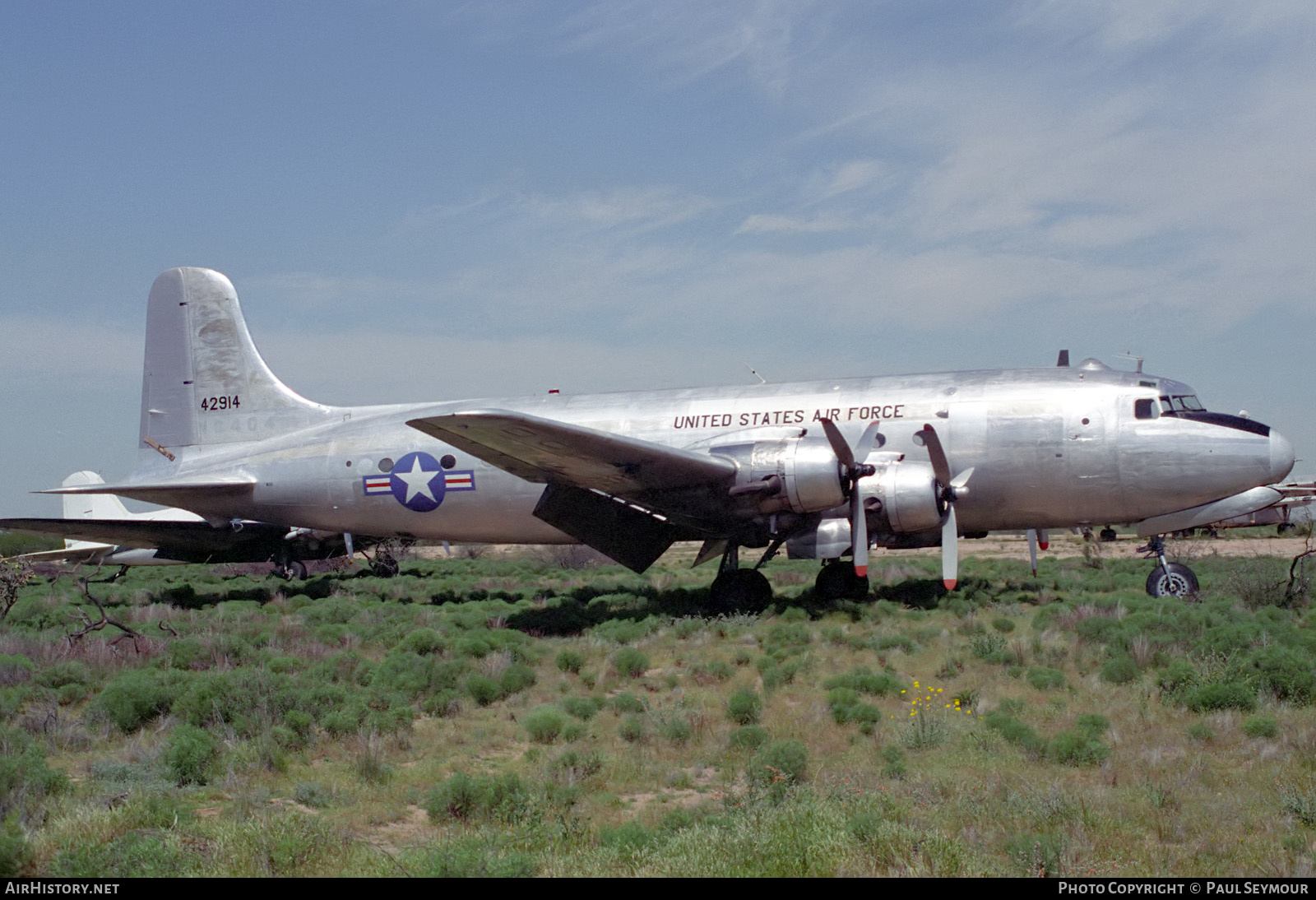 Aircraft Photo of N31356 / 42914 | Douglas DC-4-1009 | USA - Air Force | AirHistory.net #524561