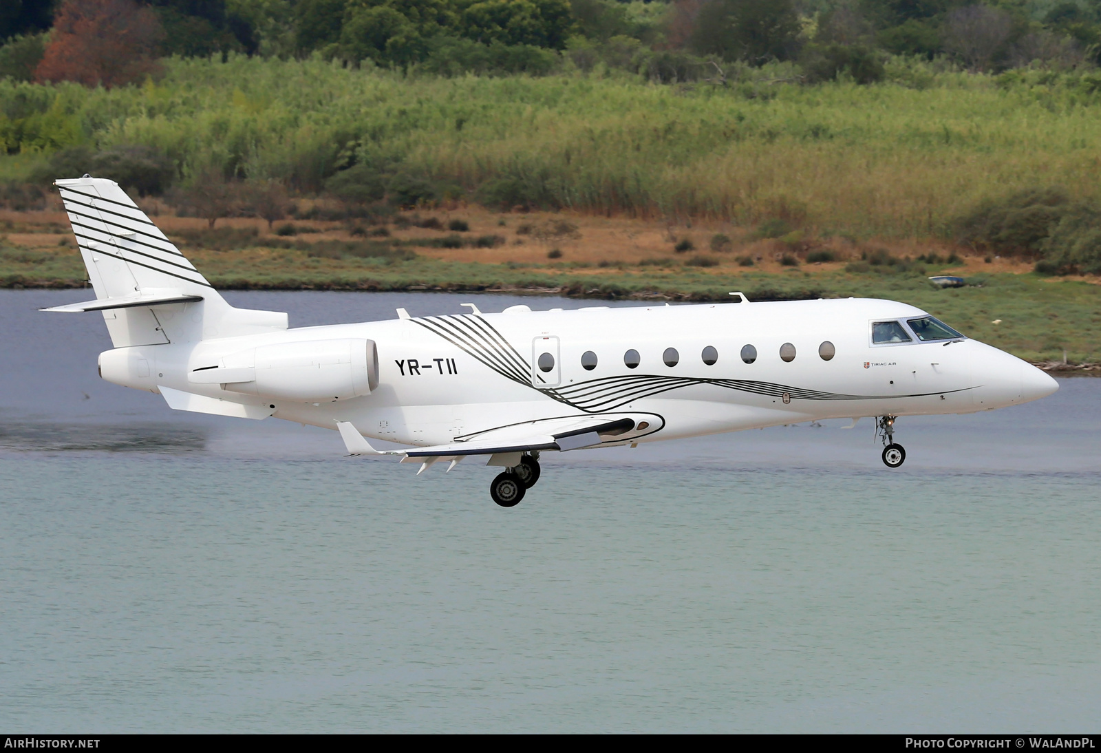 Aircraft Photo of YR-TII | Israel Aircraft Industries Gulfstream G200 | Țiriac Air | AirHistory.net #524576