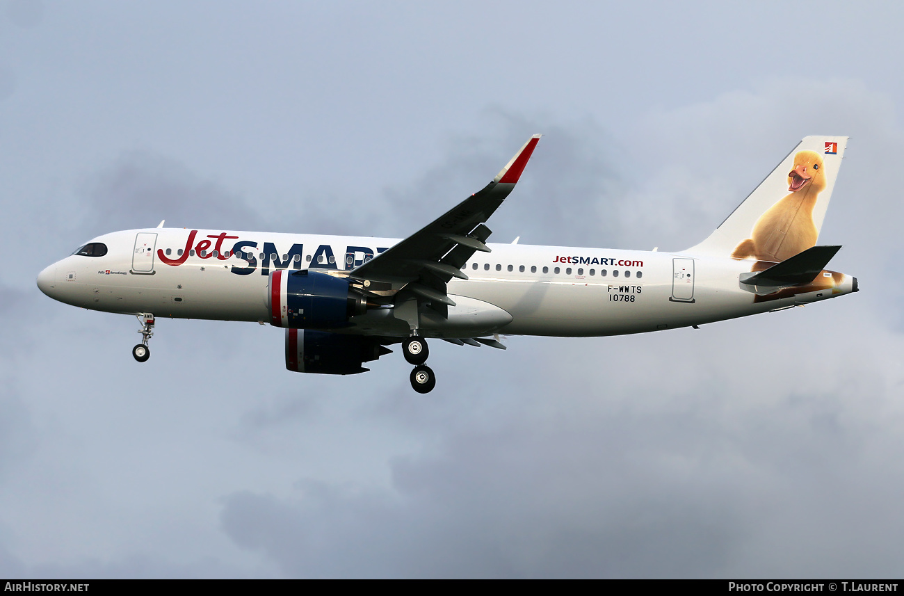 Aircraft Photo of F-WWTS | Airbus A320-271N | JetSmart | AirHistory.net #524592