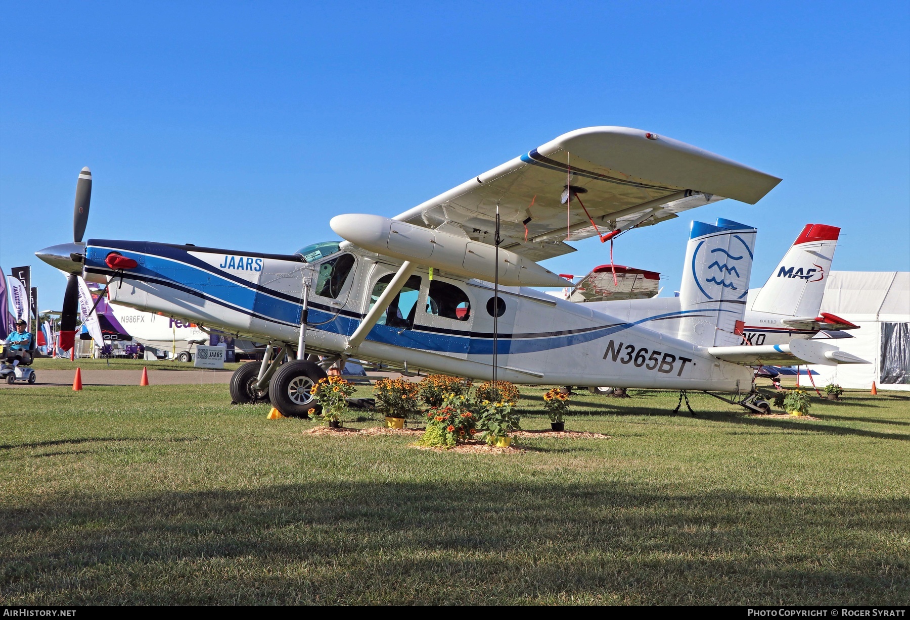 Aircraft Photo of N365BT | Pilatus PC-6/B2-H4 Turbo Porter | JAARS - Jungle Aviation and Radio Service | AirHistory.net #524607