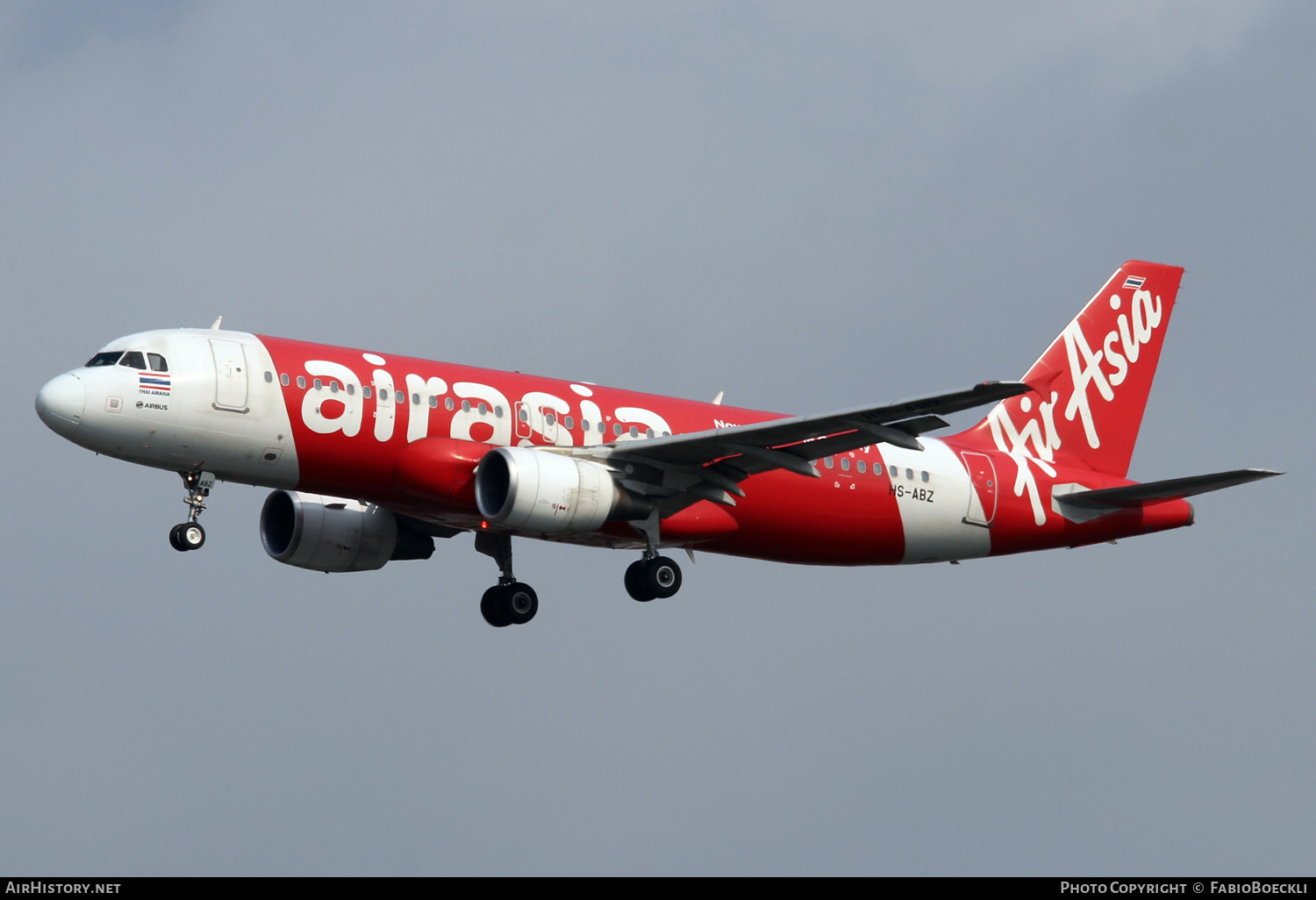 Aircraft Photo of HS-ABZ | Airbus A320-216 | AirAsia | AirHistory.net #524617