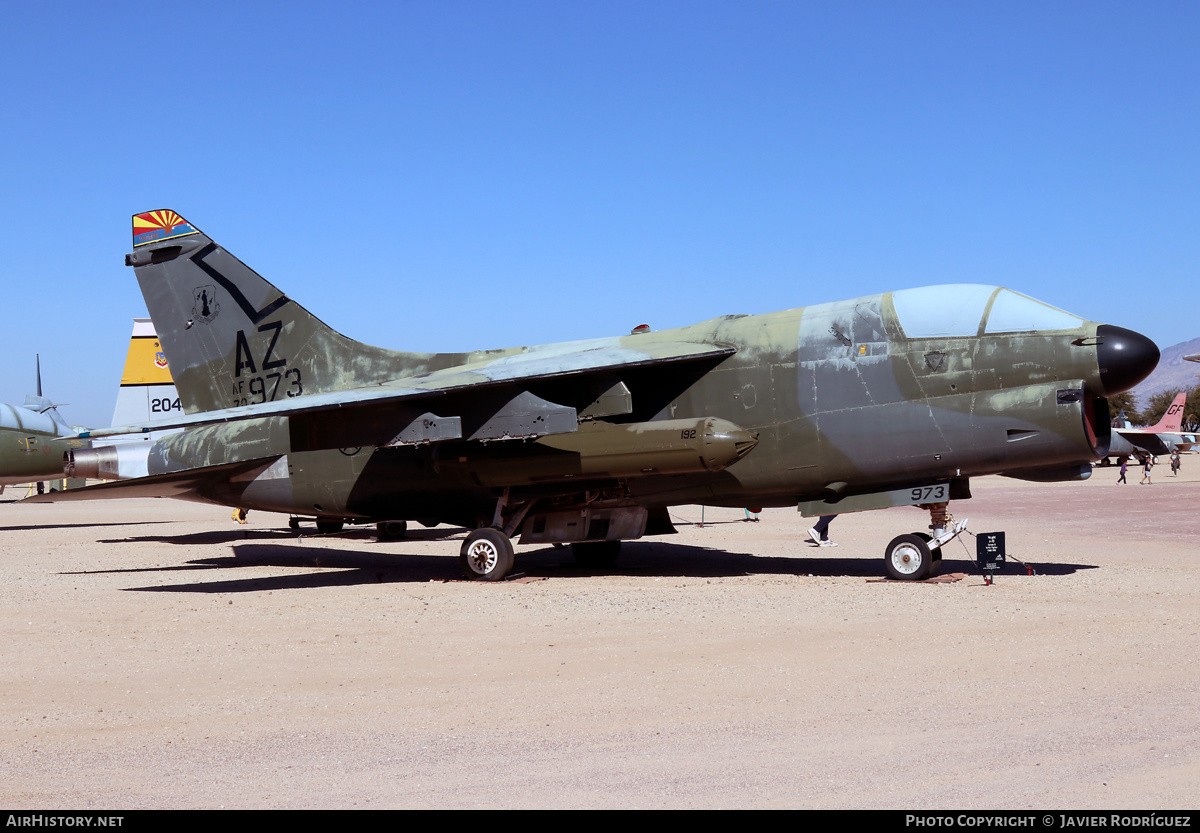 Aircraft Photo of 70-0973 / AF70-973 | LTV A-7D Corsair II | USA - Air Force | AirHistory.net #524624