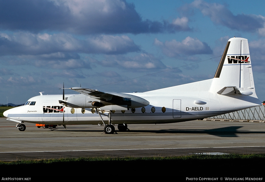 Aircraft Photo of D-AELD | Fokker F27-600 Friendship | WDL Aviation | AirHistory.net #524634