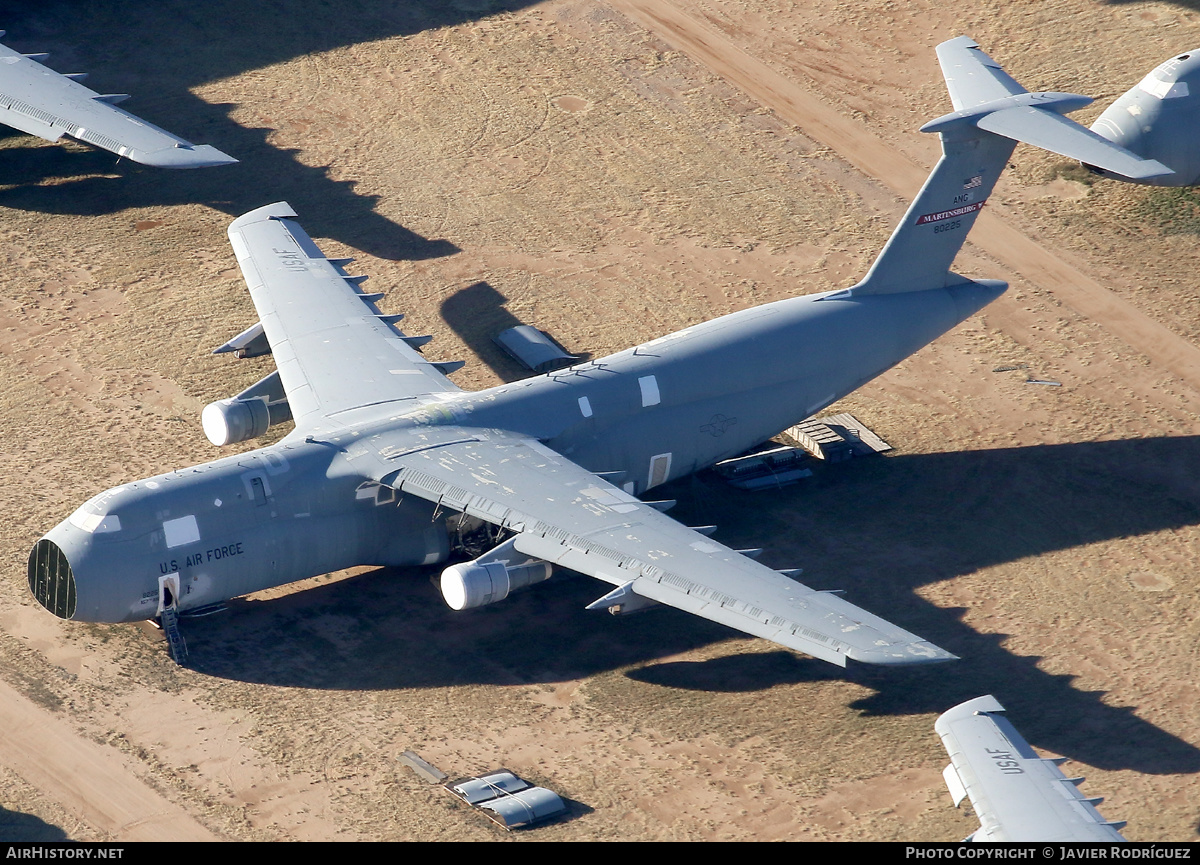 Aircraft Photo of 68-0225 / 80225 | Lockheed C-5A Galaxy (L-500) | USA - Air Force | AirHistory.net #524641