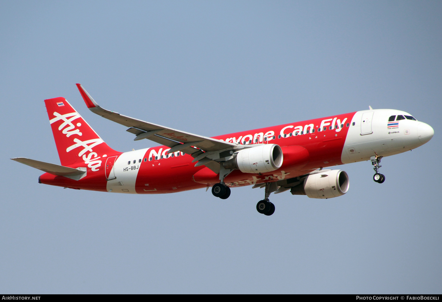 Aircraft Photo of HS-BBJ | Airbus A320-216 | AirAsia | AirHistory.net #524652