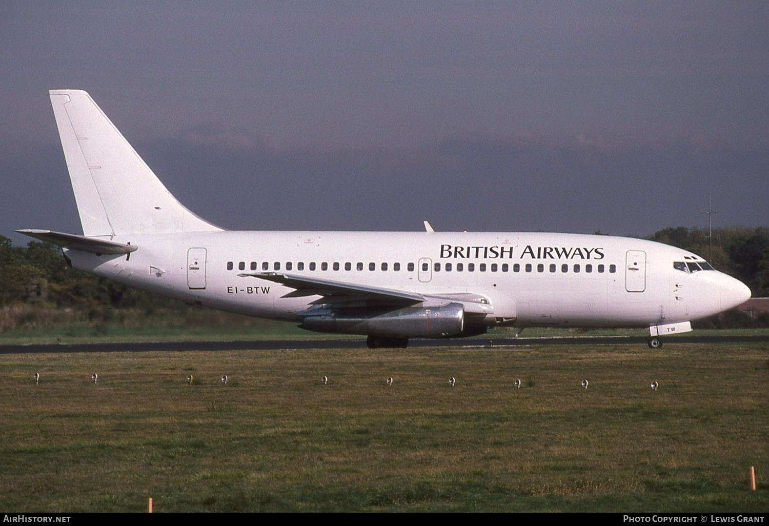 Aircraft Photo of EI-BTW | Boeing 737-2Q8/Adv | British Airways | AirHistory.net #524655