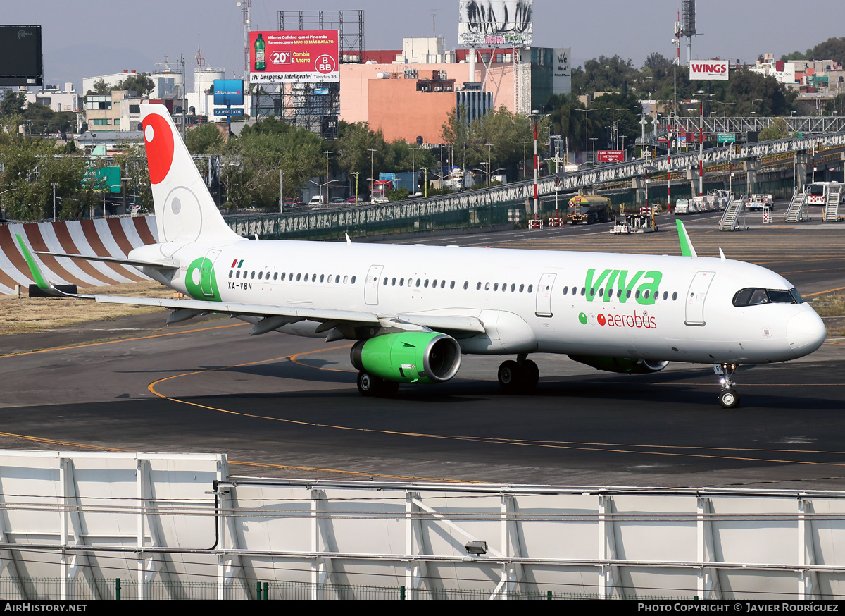 Aircraft Photo of XA-VBN | Airbus A321-231 | Viva Aerobús | AirHistory.net #524658