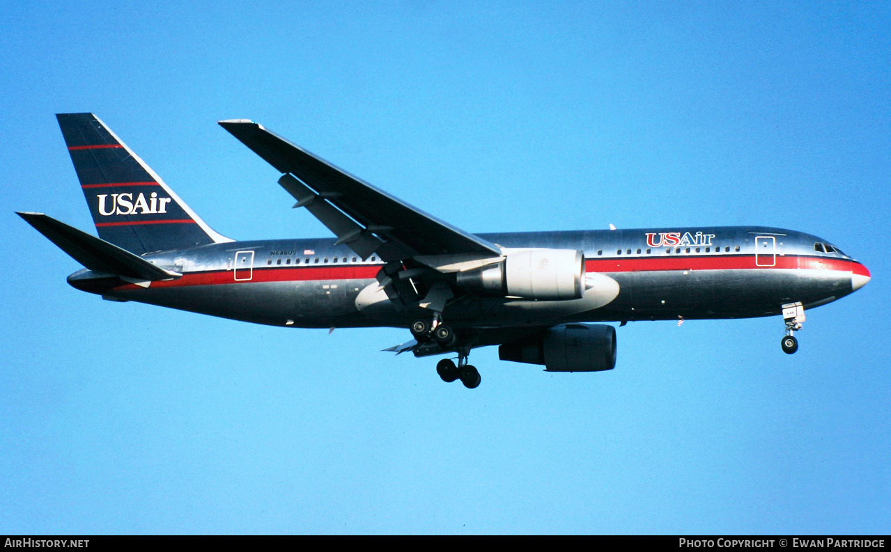 Aircraft Photo of N646US | Boeing 767-201/ER | USAir | AirHistory.net #524681