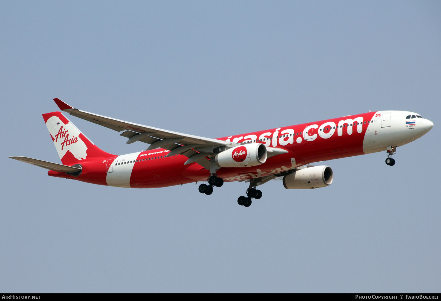 Aircraft Photo of HS-XTD | Airbus A330-343E | AirAsia X | AirHistory.net #524695
