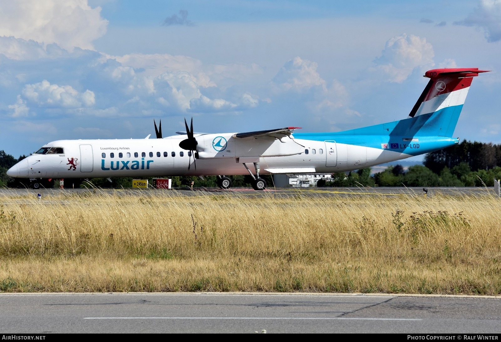 Aircraft Photo of LX-LQD | Bombardier DHC-8-402 Dash 8 | Luxair | AirHistory.net #524707