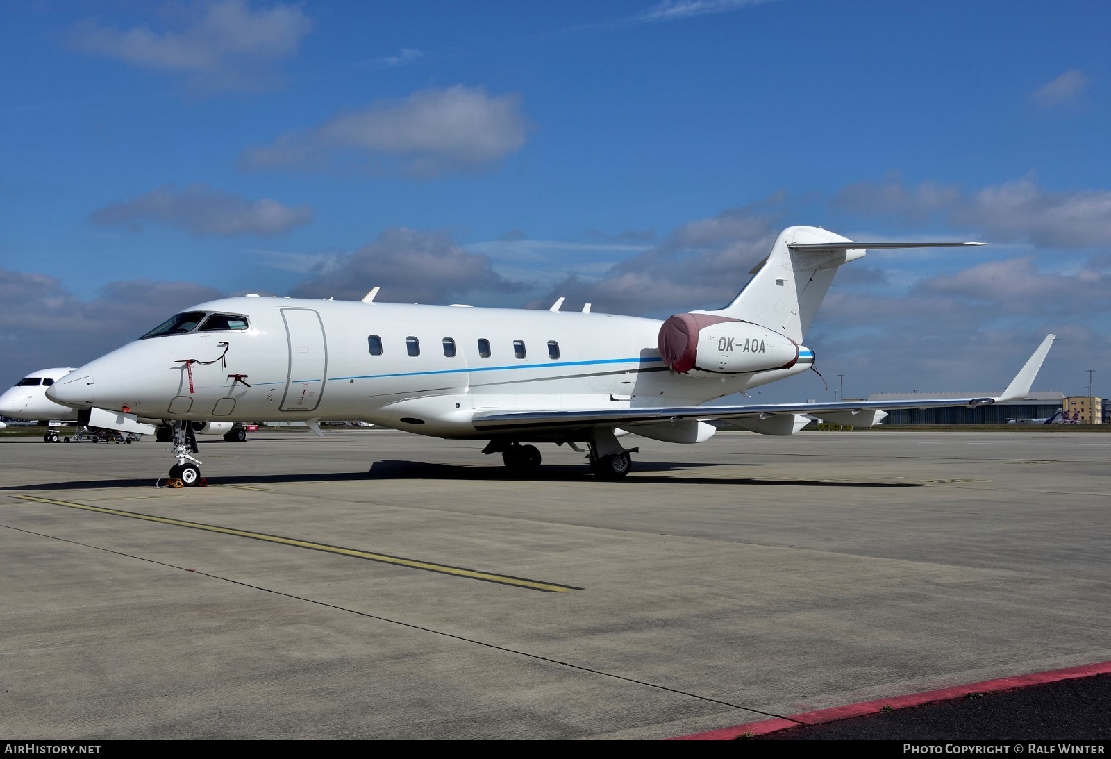 Aircraft Photo of OK-AOA | Bombardier Challenger 300 (BD-100-1A10) | AirHistory.net #524708