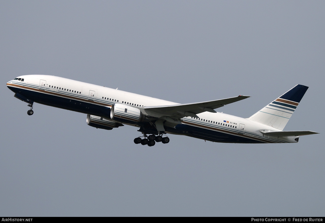 Aircraft Photo of EC-MUA | Boeing 777-212/ER | Privilege Style | AirHistory.net #524743