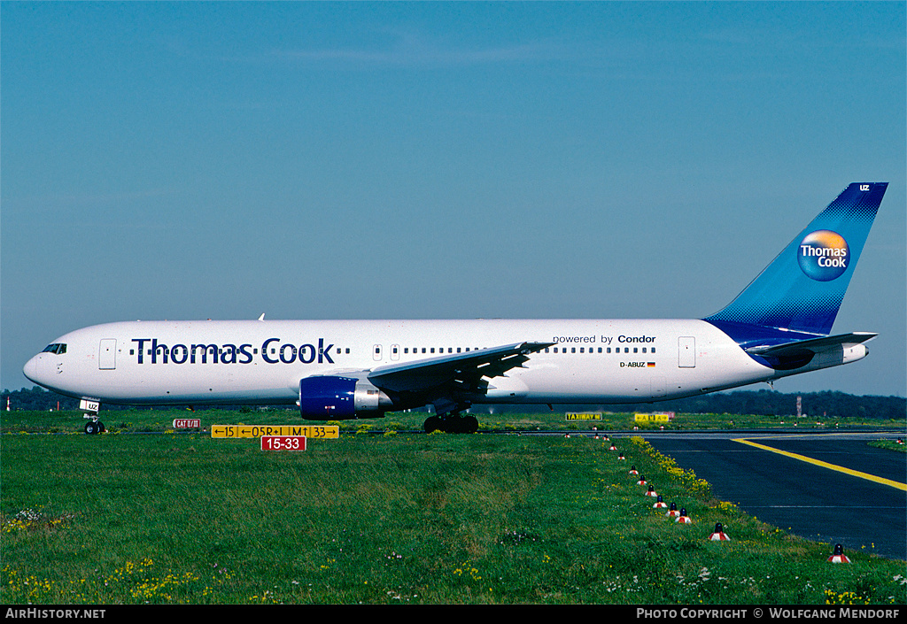 Aircraft Photo of D-ABUZ | Boeing 767-330/ER | Thomas Cook Airlines | AirHistory.net #524751
