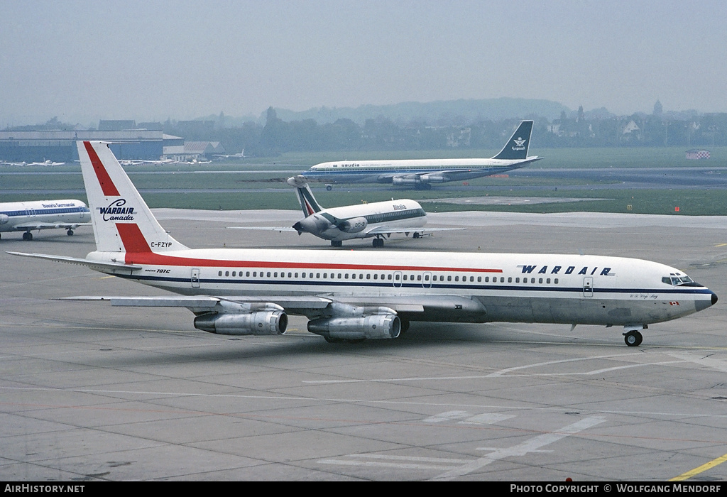Aircraft Photo of C-FZYP | Boeing 707-396C | Wardair Canada | AirHistory.net #524763