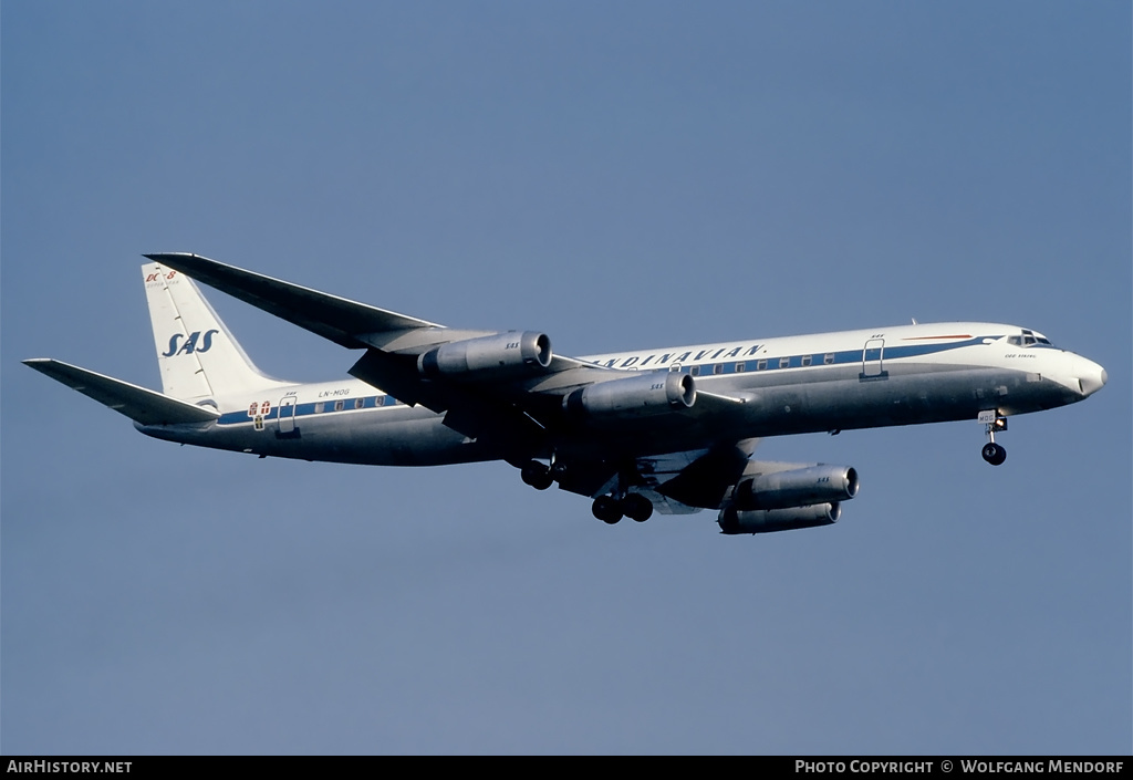 Aircraft Photo of LN-MOG | McDonnell Douglas DC-8-62 | Scandinavian Airlines - SAS | AirHistory.net #524765