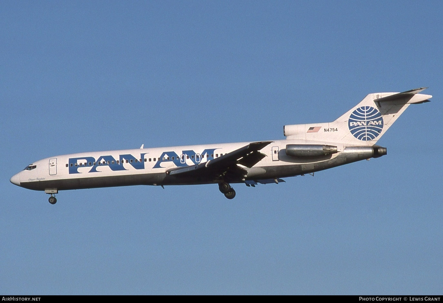 Aircraft Photo of N4754 | Boeing 727-235 | Pan American World Airways - Pan Am | AirHistory.net #524769