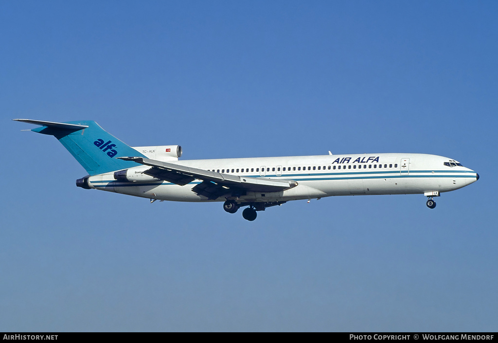 Aircraft Photo of TC-ALK | Boeing 727-230 | Air Alfa | AirHistory.net #524770