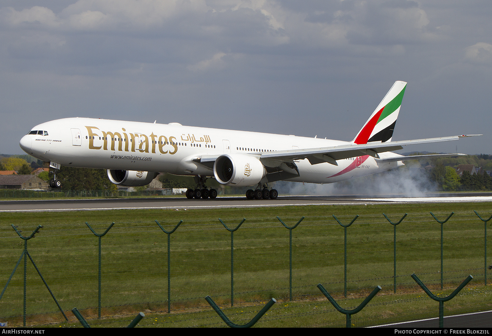 Aircraft Photo of A6-ENZ | Boeing 777-31H/ER | Emirates | AirHistory.net #524794