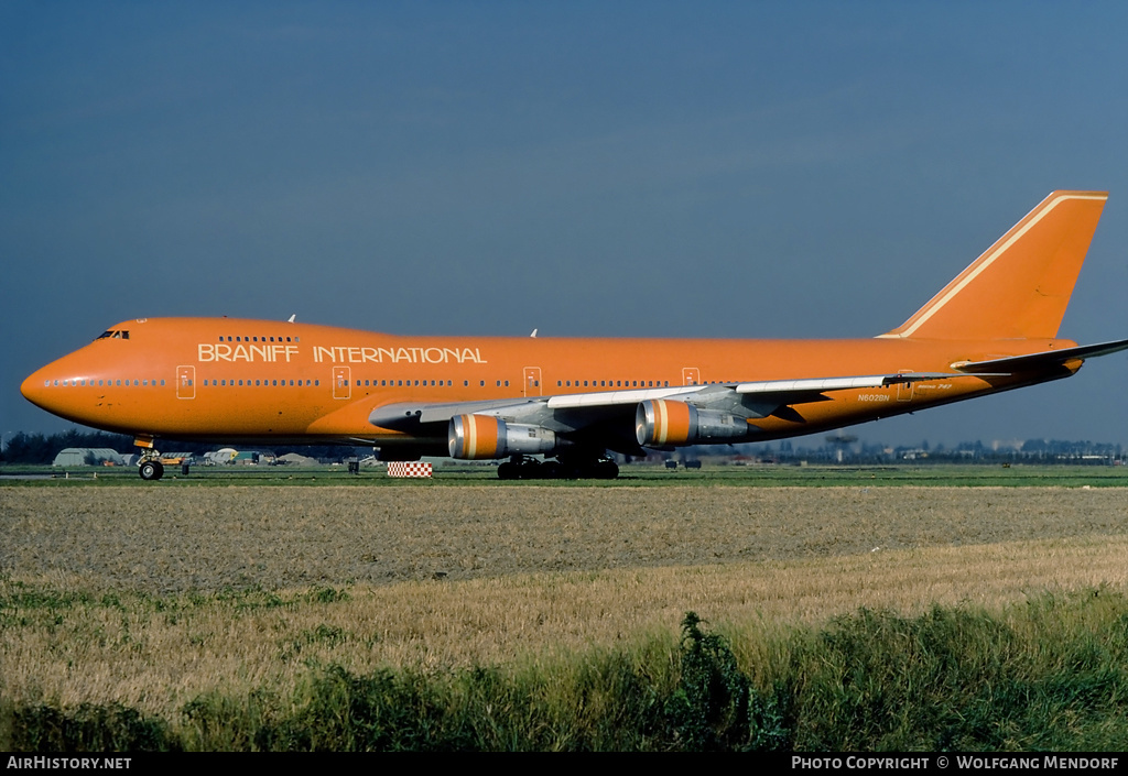 Aircraft Photo of N602BN | Boeing 747-227B | Braniff International Airways | AirHistory.net #524809
