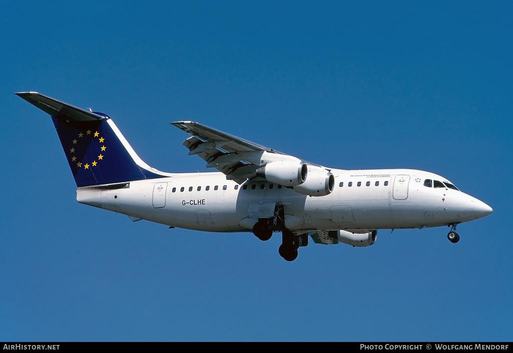 Aircraft Photo of G-CLHE | British Aerospace BAe-146-200A | Team Lufthansa | AirHistory.net #524841