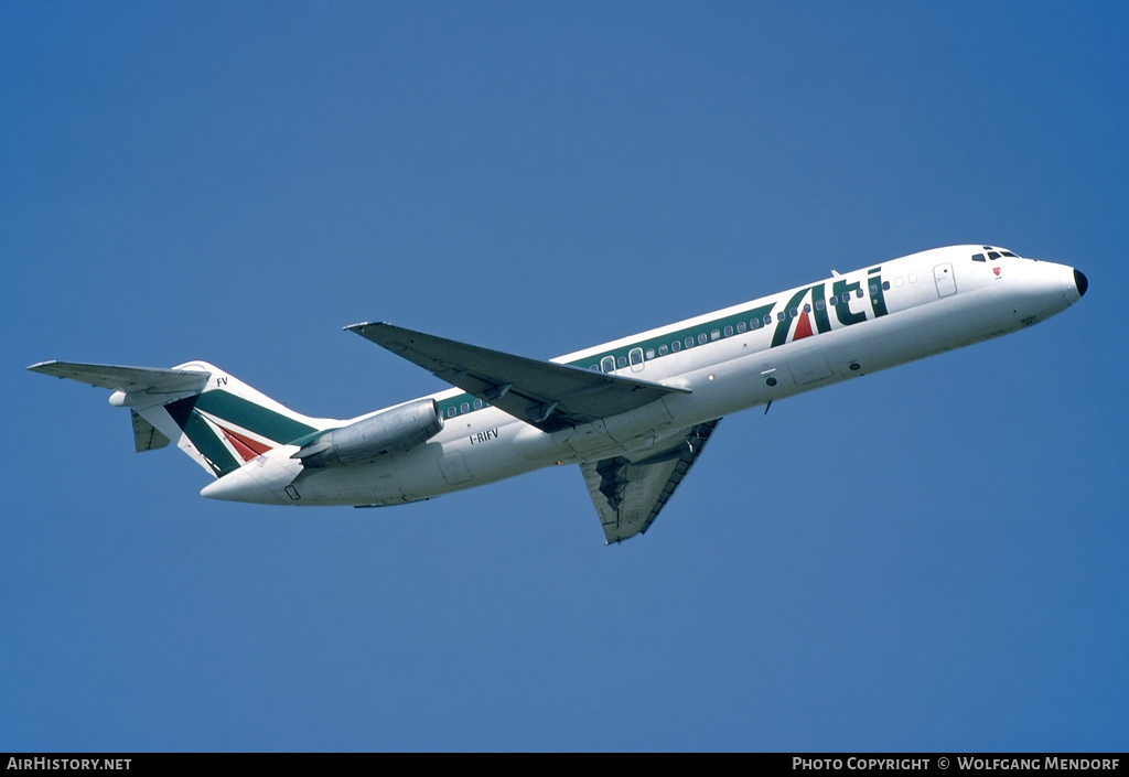 Aircraft Photo of I-RIFV | McDonnell Douglas DC-9-32 | ATI - Aero Trasporti Italiani | AirHistory.net #524852