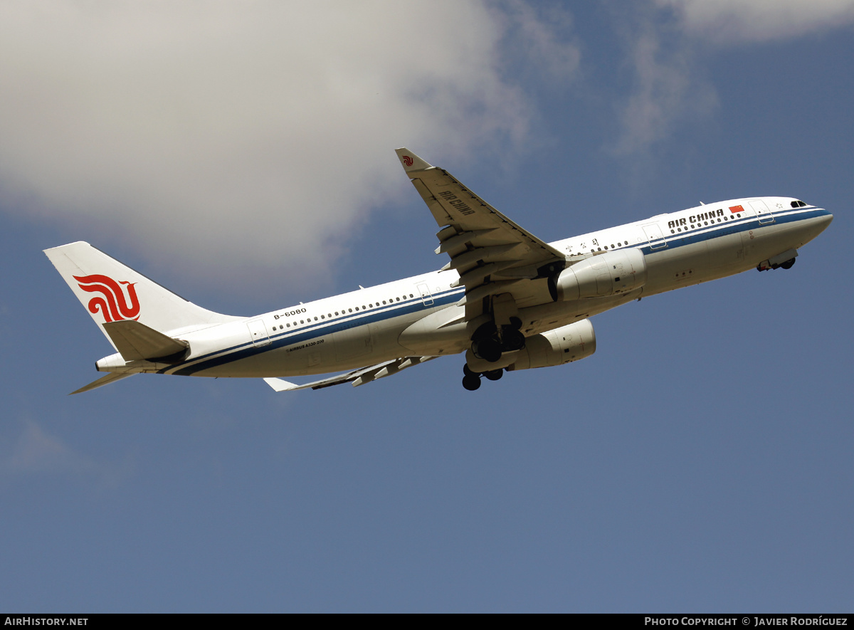 Aircraft Photo of B-6080 | Airbus A330-243 | Air China | AirHistory.net #524853