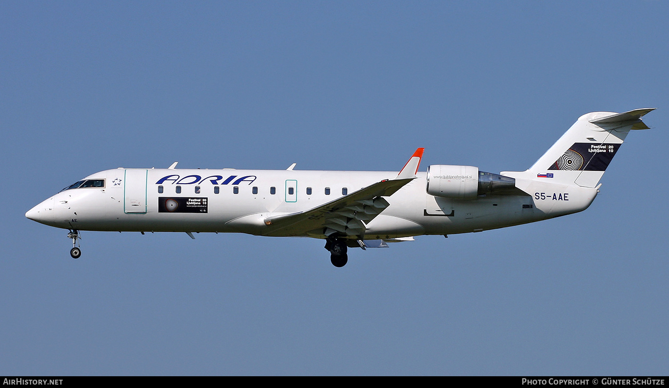 Aircraft Photo of S5-AAE | Bombardier CRJ-200 (CL-600-2B19) | Adria Airways | AirHistory.net #524860