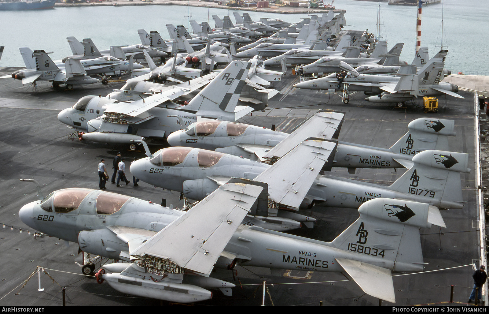 Aircraft Photo of 158034 | Grumman EA-6B Prowler (G-128) | USA - Marines | AirHistory.net #524869