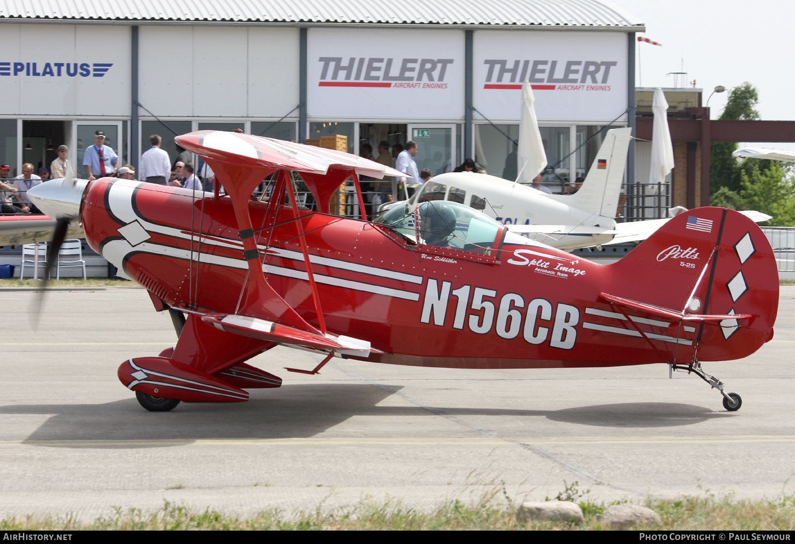 Aircraft Photo of N156CB | Christen Pitts S-2S Special | Split Image Aerobatic Team | AirHistory.net #524874