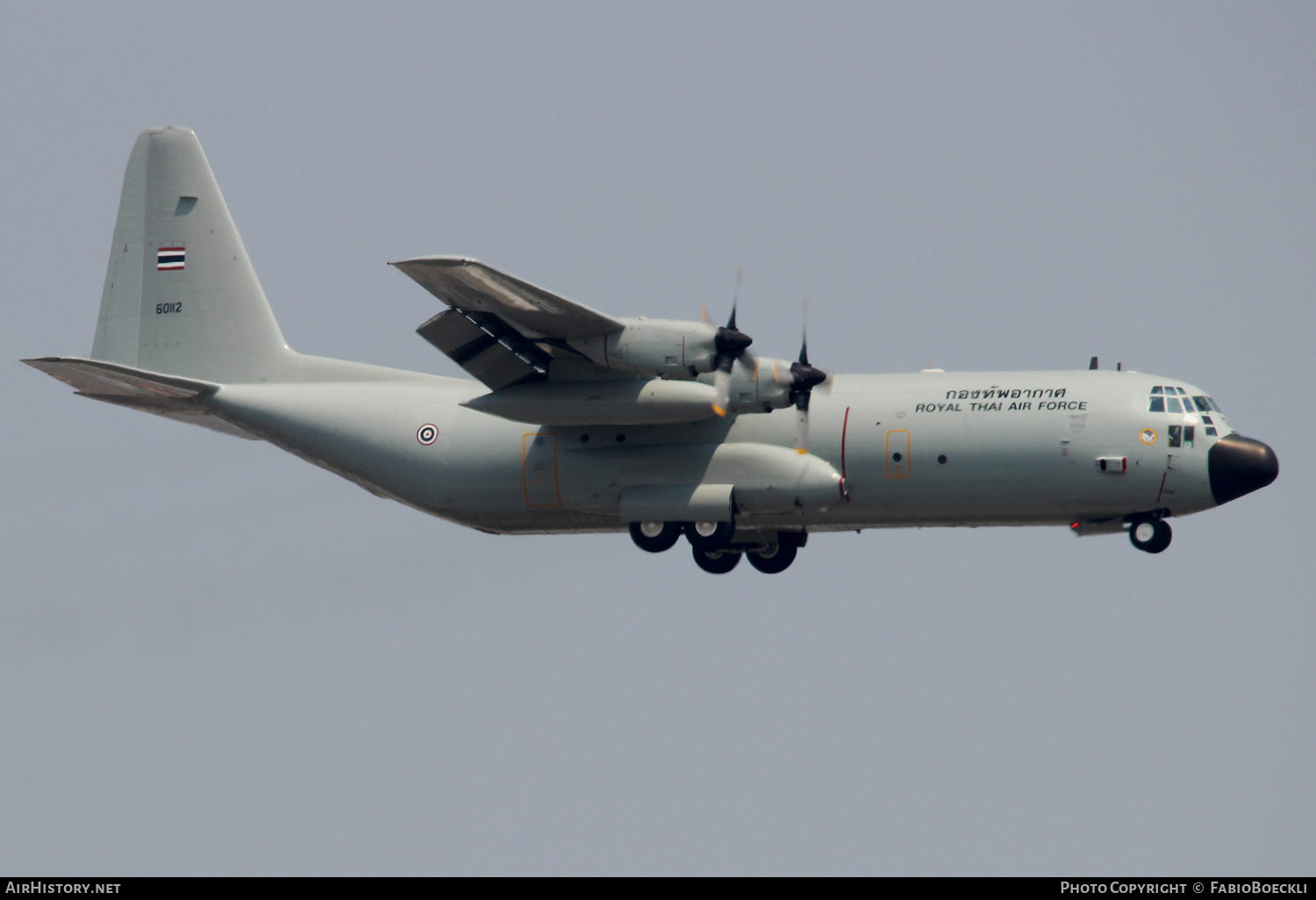 Aircraft Photo of L.8-12/35 ? / 60112 | Lockheed C-130H-30 Hercules (L-382) | Thailand - Air Force | AirHistory.net #524876